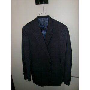 Canterbury Collection Sport Coat Blazer Navy Blue Size 41R
